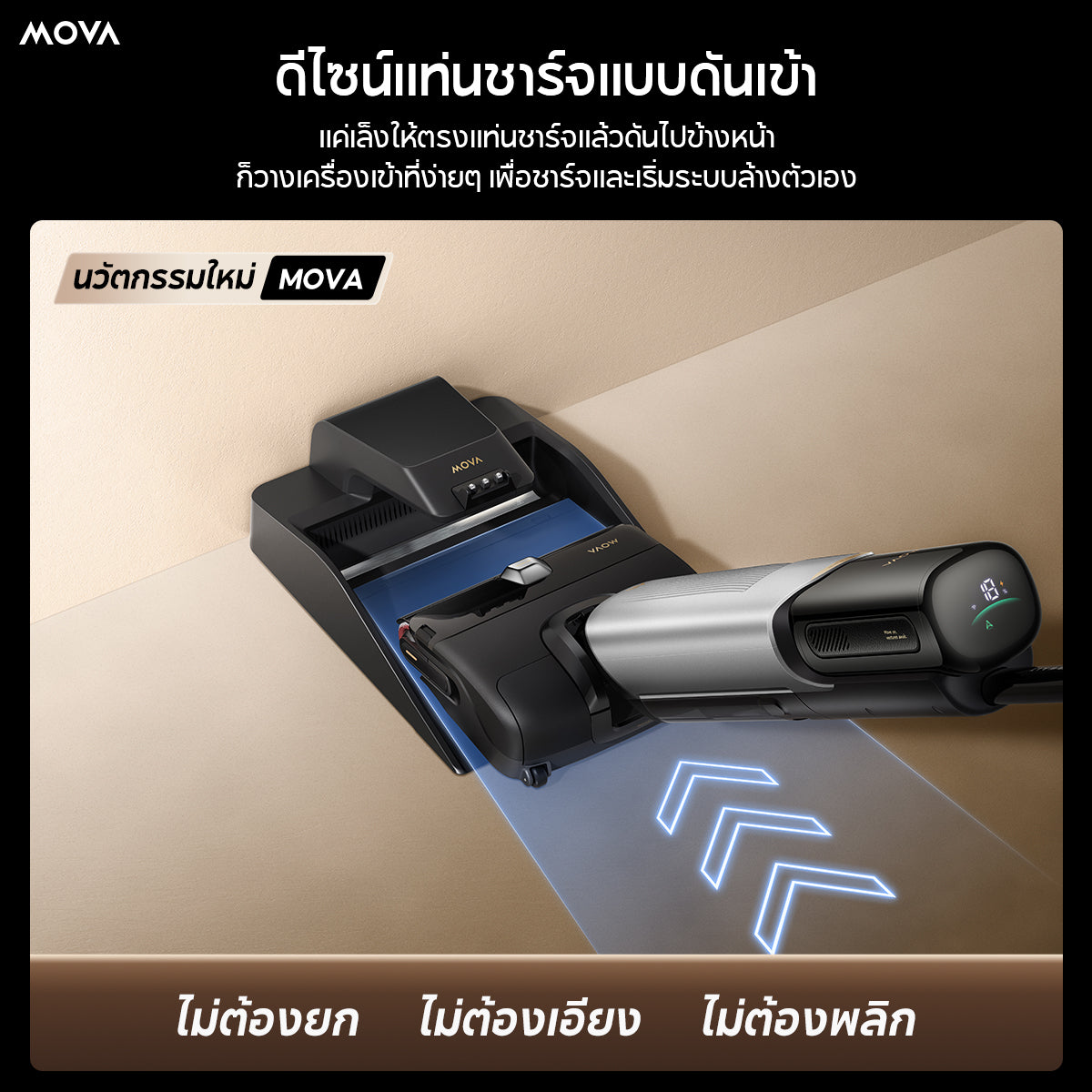 【NEW 2025】MOVA X4 Pro Wet and Dry Vacuum Cleaner เครื่องดูดฝุ่นแห้งและเปียก ไร้สาย 20kPa ฉีดน้ําร้อน 80℃
