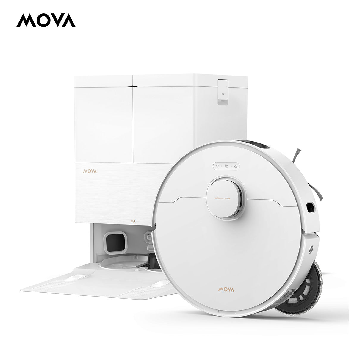 [ NEW ] MOVA E50 Pro Ultra Robot Vacuum Cleaner หุ่นยนต์ดูดฝุ่น ถูพื้น อัจฉริยะ | ดูดแรง 30kPa | ล้างผ้าถูน้ำร้อน 100℃ | ป้องกันขนพัน | นำทาง LDS อัจฉริยะ