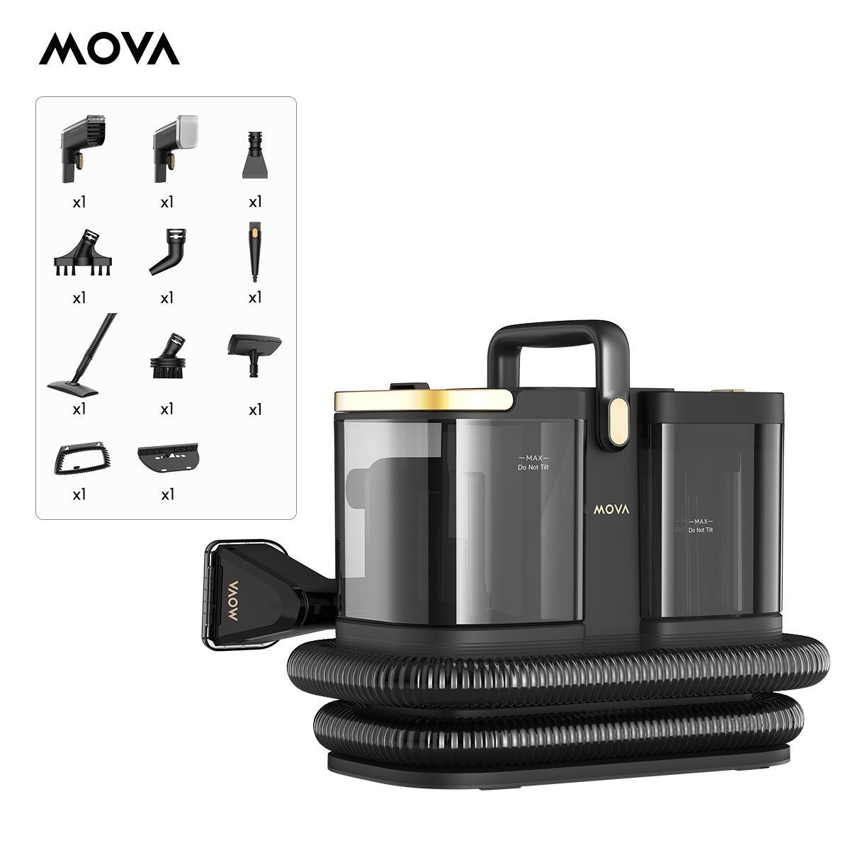 [ NEW ] MOVA S10 Steam Cleane เครื่องทำความสะอาดไอน้ำ | พ่นไอน้ำร้อน100°C | 1500W แรงดันสูง | 4 โหมด |สำหรับบ้าน ครัว ผ้าใย แก้ว