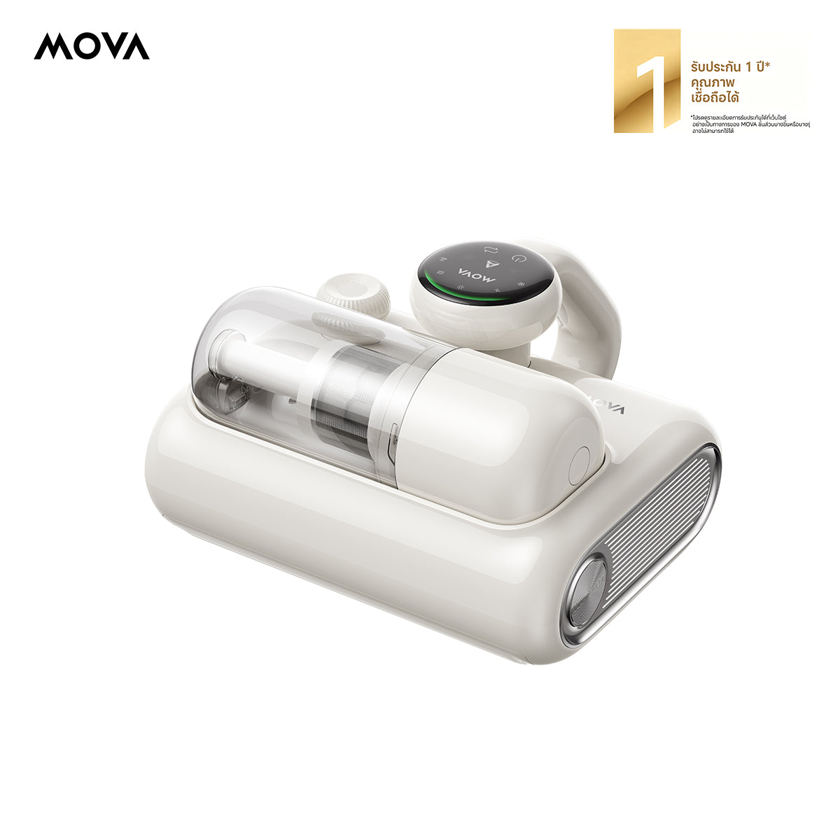 MOVA Q30 เครื่องกําจัดไรฝุ่น พลังดูด 17000Pa สั่น 70000ครั้ง/นาที ฆ่าเชื้อ UVC พื้นที่กว้าง ลมร้อน 65°C เซนเซอร์ AI ประกัน 1 ปี